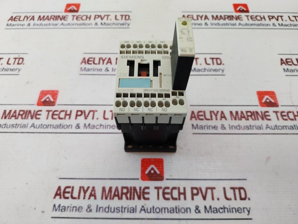 Siemens 3Rh1122-2Bb40 Contactor Relay 3Rt1916-1Lm00 690V 10A 
