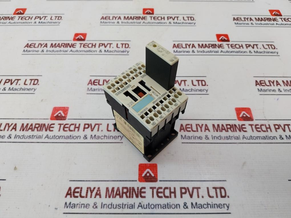 Siemens 3Rh1122-2Bb40 Contactor Relay 3Rt1916-1Lm00, 10A 690V