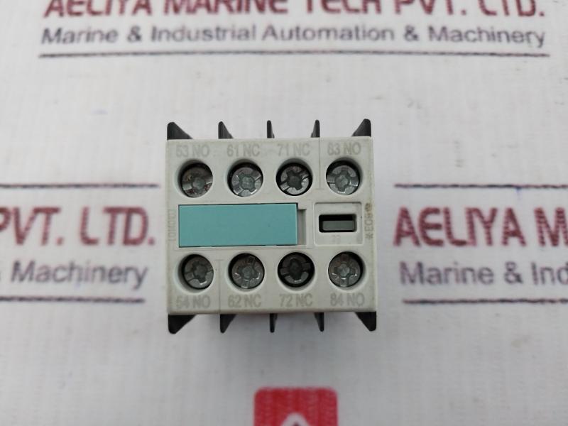 Siemens 3Rh1911-1Fa22 Auxiliary Contact Block 10A 690V