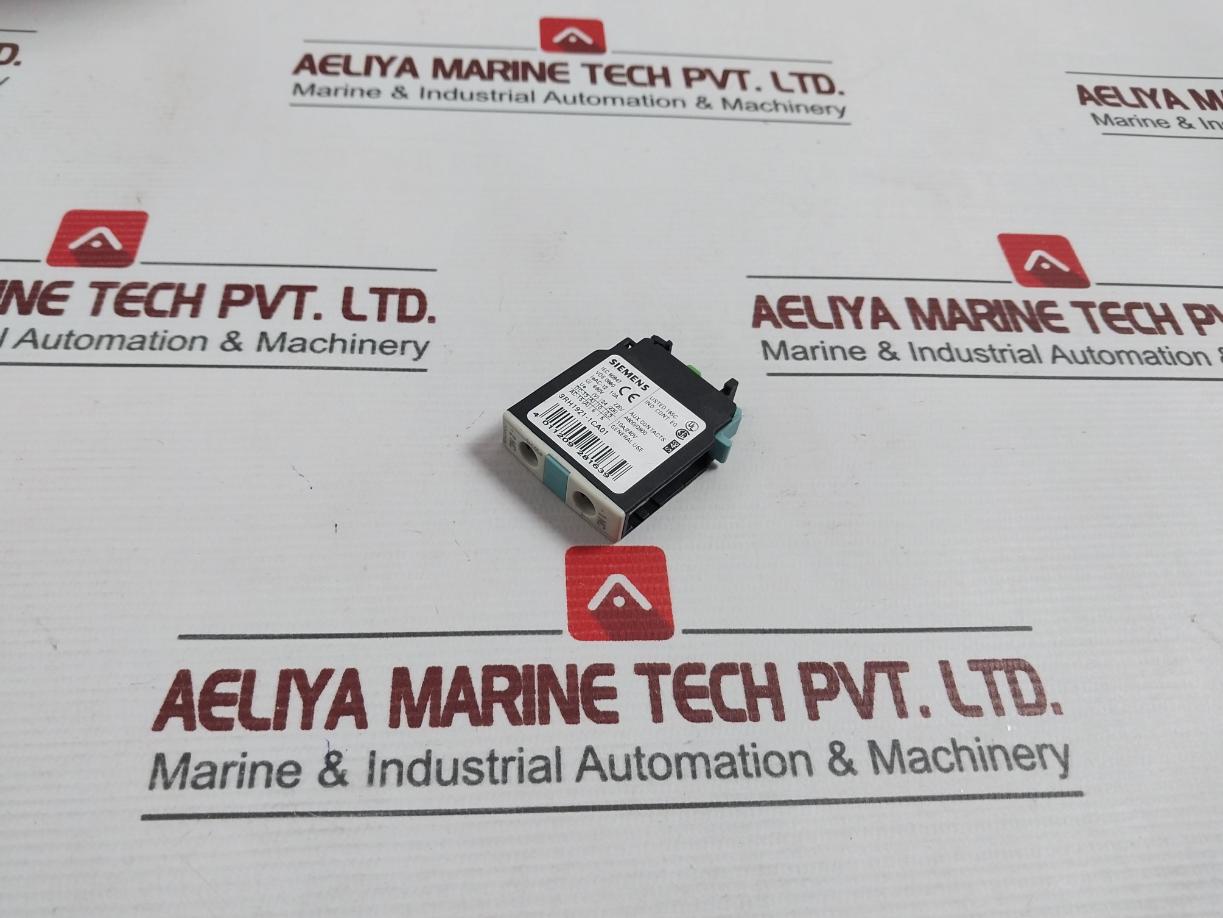 Siemens 3Rh1921-1Ca01 Front Auxiliary Contact Block 10A 690V