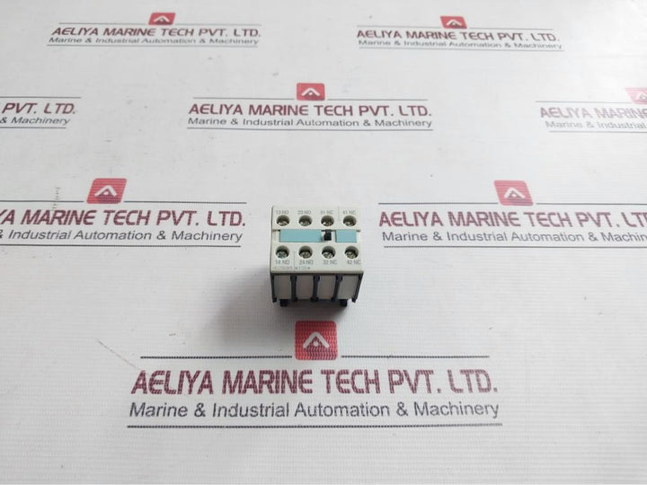 Siemens 3Rh1921-1Fa22 Auxiliary Switch Block 3Zx1012-0Rt02-1Aa1 10A/240V 690V