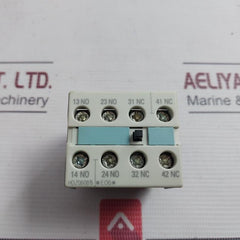 Siemens 3Rh1921-1Fa22 Auxiliary Switch Block 3Zx1012-0Rt02-1Aa1 10A/240V 690V