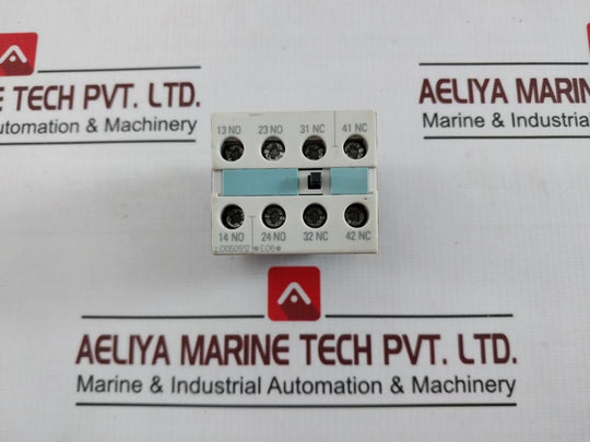 Siemens 3Rh1921-1Fa22 Front Mount Auxiliary Contactor Block Lo050912 690V