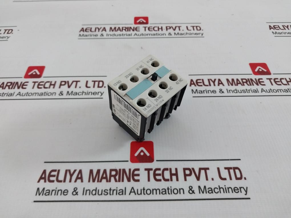Siemens 3Rh1921-1Fa22 Front Mount Auxiliary Contactor Block Lo050912 690V