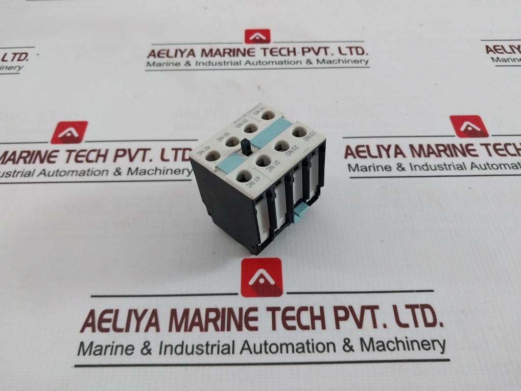 Siemens 3Rh1921-1Fa22 Front Mount Auxiliary Contactor Block Lo050912 690V