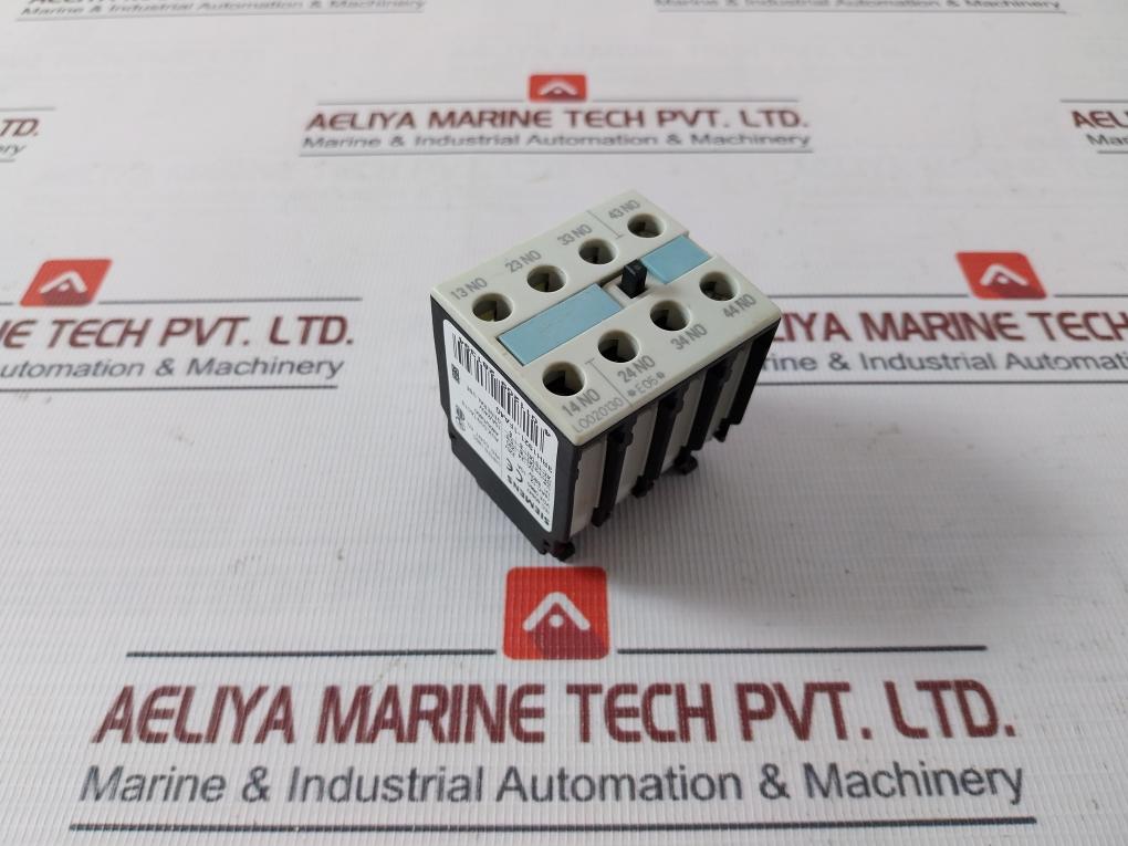 Siemens 3Rh1921-1Fa40 Auxiliary Contact Lo020130 Iec 60497 Vde 0660 A600/Q600