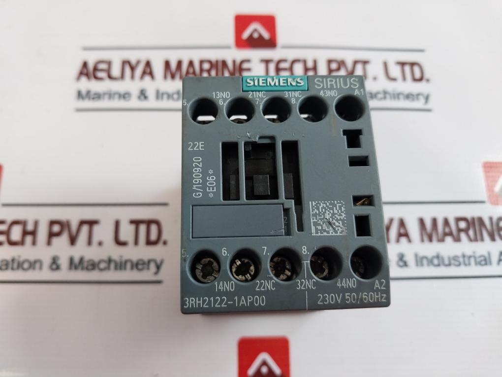 Siemens 3Rh2122-1Ap00 Contactor Relay 230V 50/60Hz