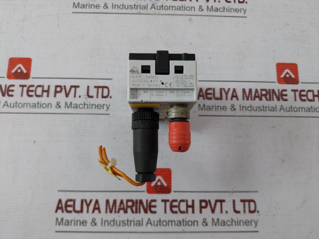 Siemens 3Rk1205-0Bq00-0Aa3 As-i Safe Compact Module K45F Safety