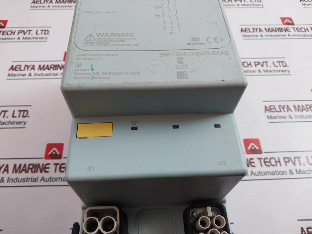 Siemens 3Rk1304-0Hs00-8Aa0 Motor Starter 600V Ip65