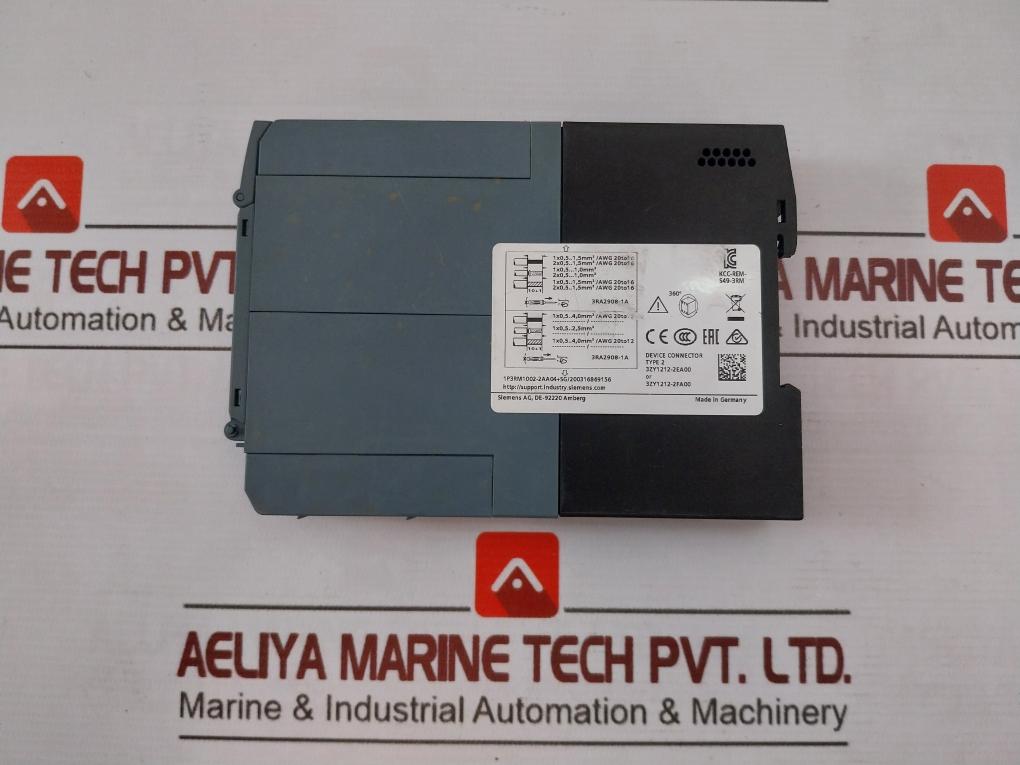 Siemens 3Rm1002-2Aa04 Direct-on-line Starter Spring-loaded Terminal 48-500V