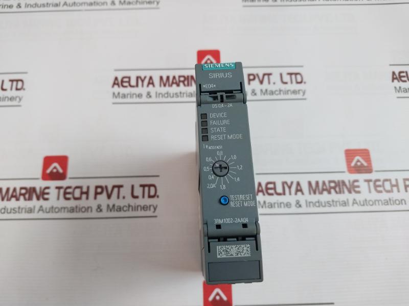 Siemens 3Rm1002-2Aa04 Motor Starter 50/60Hz Ac-53A, 2A/500V 3A 250Vac