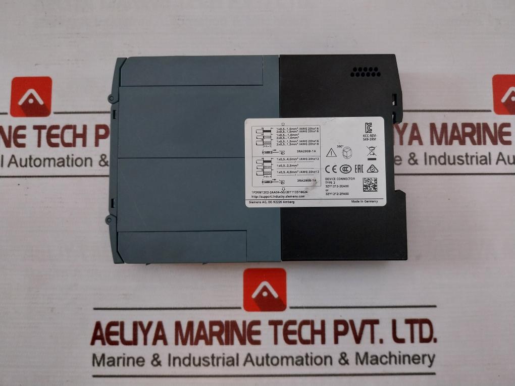 Siemens 3Rm1202-2Aa04 Direct-on-line Starter Spring-loaded Terminal 50/60Hz