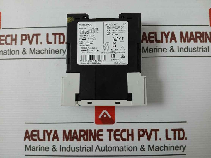 Siemens 3Rn1000-1Ag00 Thermistor Motor Protection Unit Relay