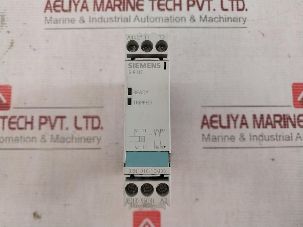 Siemens 3Rn1010-1Cm00 Sirius Thermistor Motor Protection Relay 220-240V Ac 300V