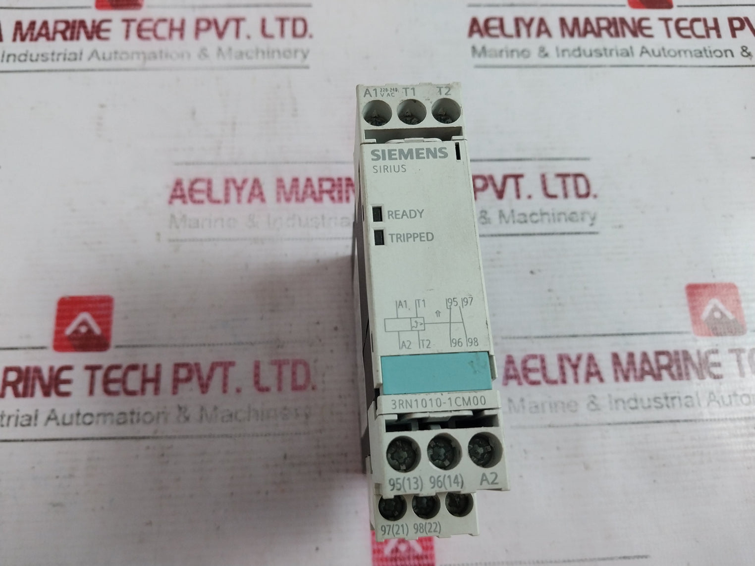 Siemens 3Rn1010-1Cm00 Thermistor Motor Protection Relay 300V 4Kv 220-240V Ac