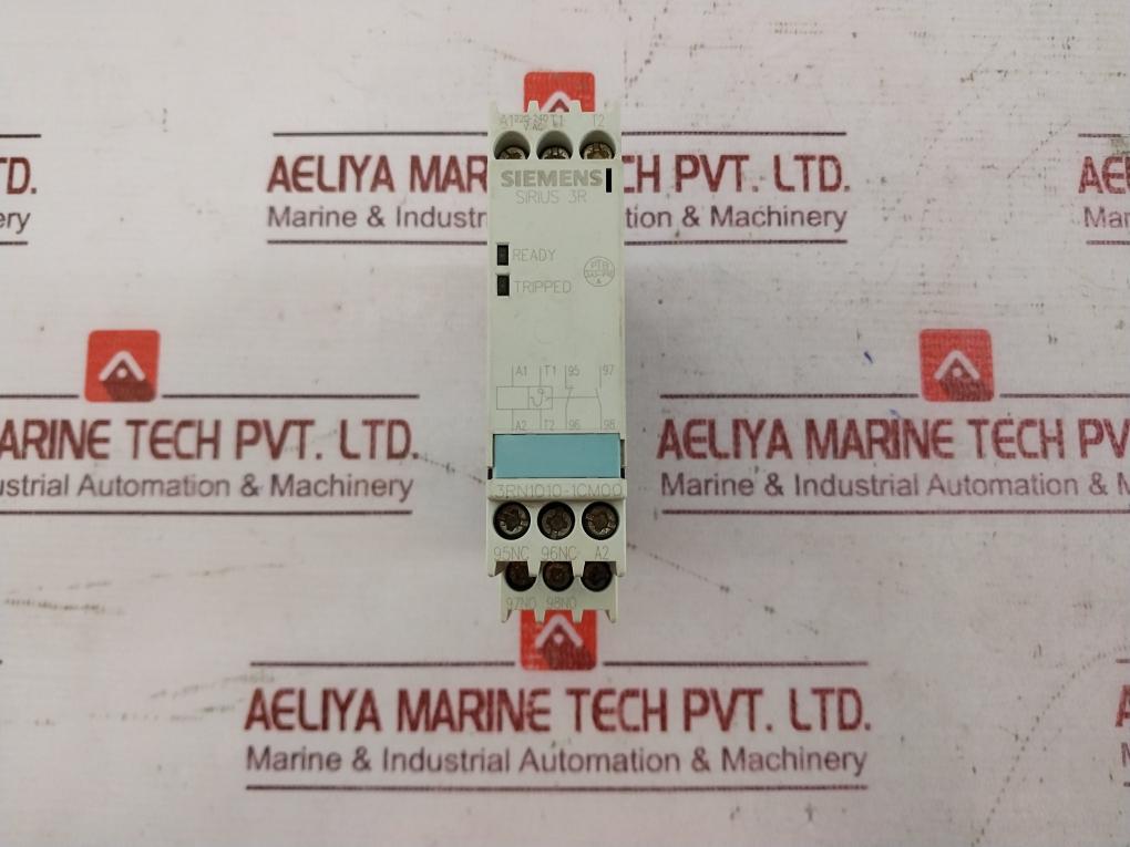 Siemens 3Rn1010-1Cm00 Thermistor Motor Protection Relay 3Zx1012-0Rn10-1Aa1 300V