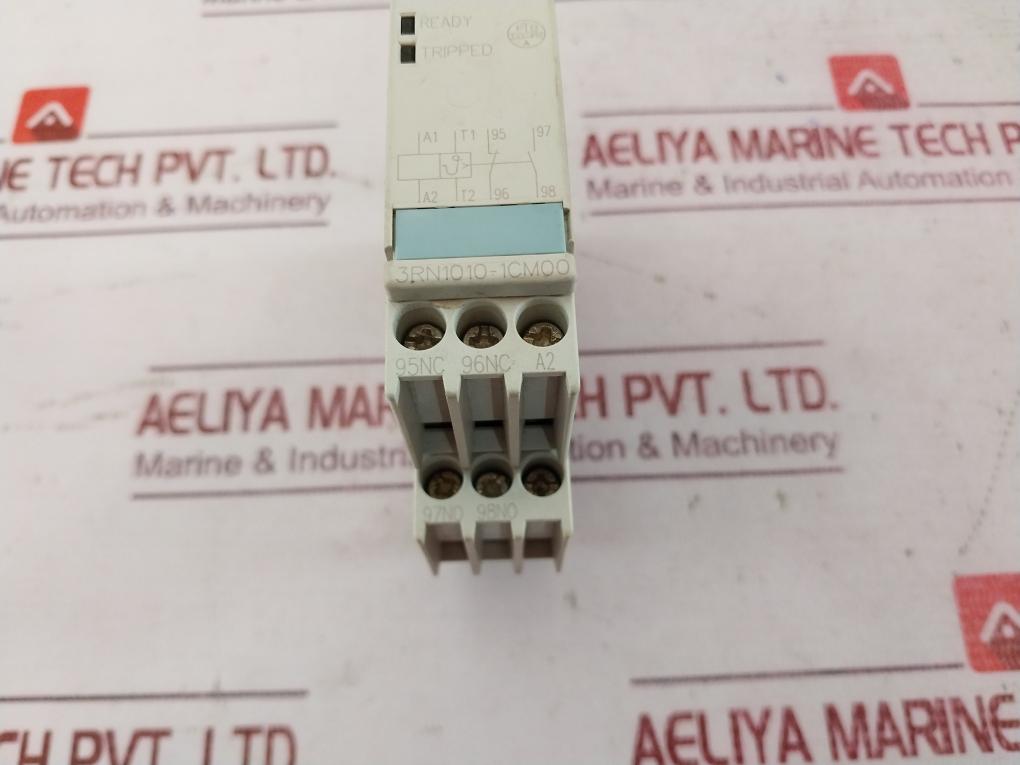 Siemens 3Rn1010-1Cm00 Thermistor Motor Protection Relay 3Zx1012-0Rn10-1Aa1 300V