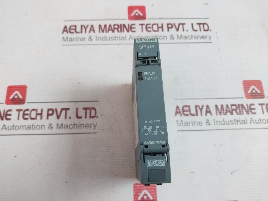 Siemens 3Rn2010-1Cw30 Thermistor Motor Protection Relay 24-240Vac/Dc 50/60 Hz