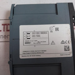 Siemens 3Rn2010-1Cw30 Thermistor Motor Protection Relay 24-240Vac/Dc 50/60 Hz