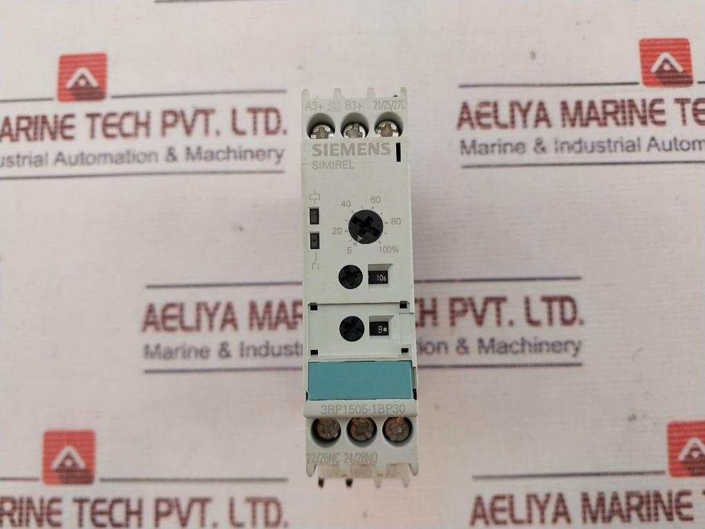 Siemens 3Rp1505-1Bp30 Simirel Timing Relay 50/60Hz