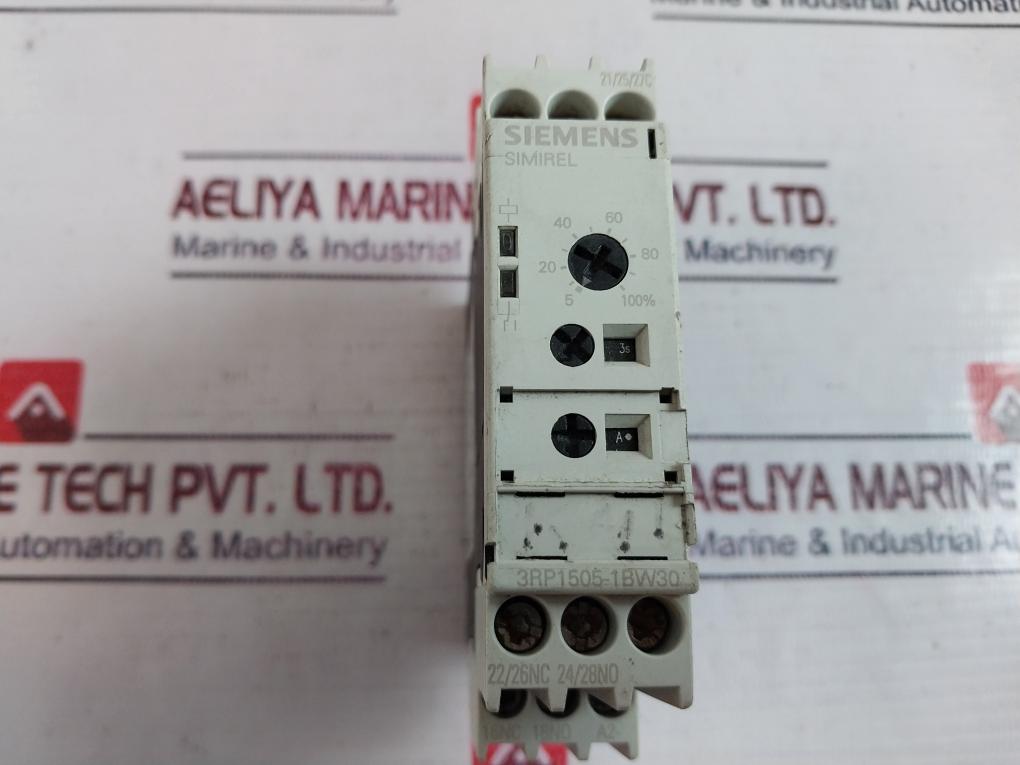 Siemens 3rp1505-1bw30 Timing relay 300v