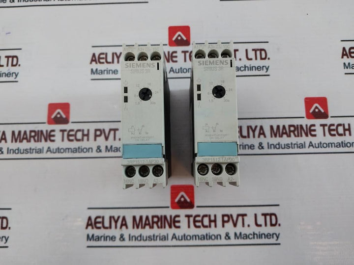 Siemens 3Rp1512-1Ap30 Time Relay 3Zx1012-0Rp15-1Aa1