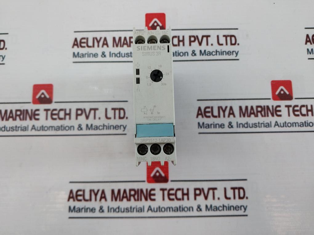 Siemens 3Rp1512-1Ap30 Time Relay 3Zx1012-0Rp15-1Aa1