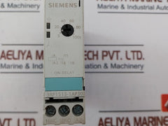 Siemens 3rp1513-1ap30 Time Relay 5-100 Secs, 200-240v, 50/60hz
