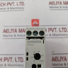 Siemens 3Rp1525-1Ap30 Ansprechverzogert On Delay