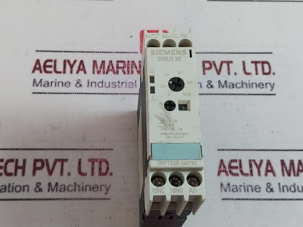 Siemens 3Rp1525-1Ap30 Time Relay Vde 0660