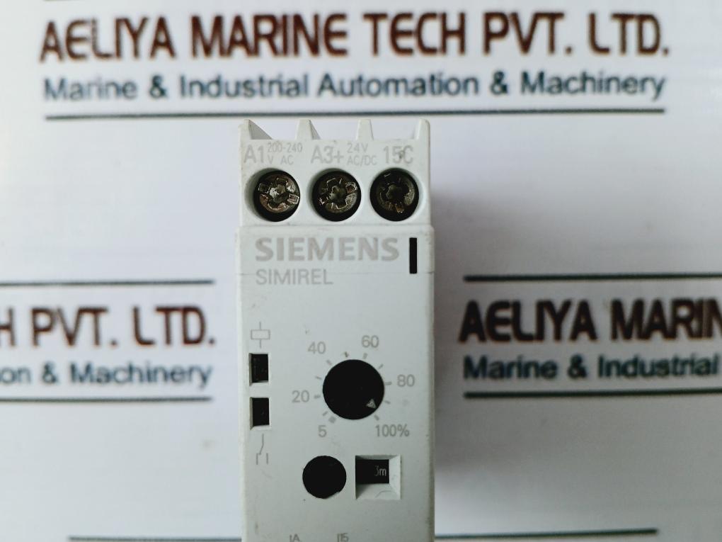 Siemens 3Rp1525-1Ap30 Time Relay 3Zx1012-0Rp15-1Aa1