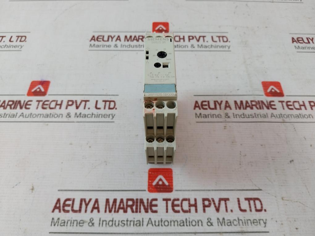 Siemens 3Rp1525-1Bq30 Timing Relay 100-127Vac G/981103D66 3Zx1012-0Rp15-1Aa1