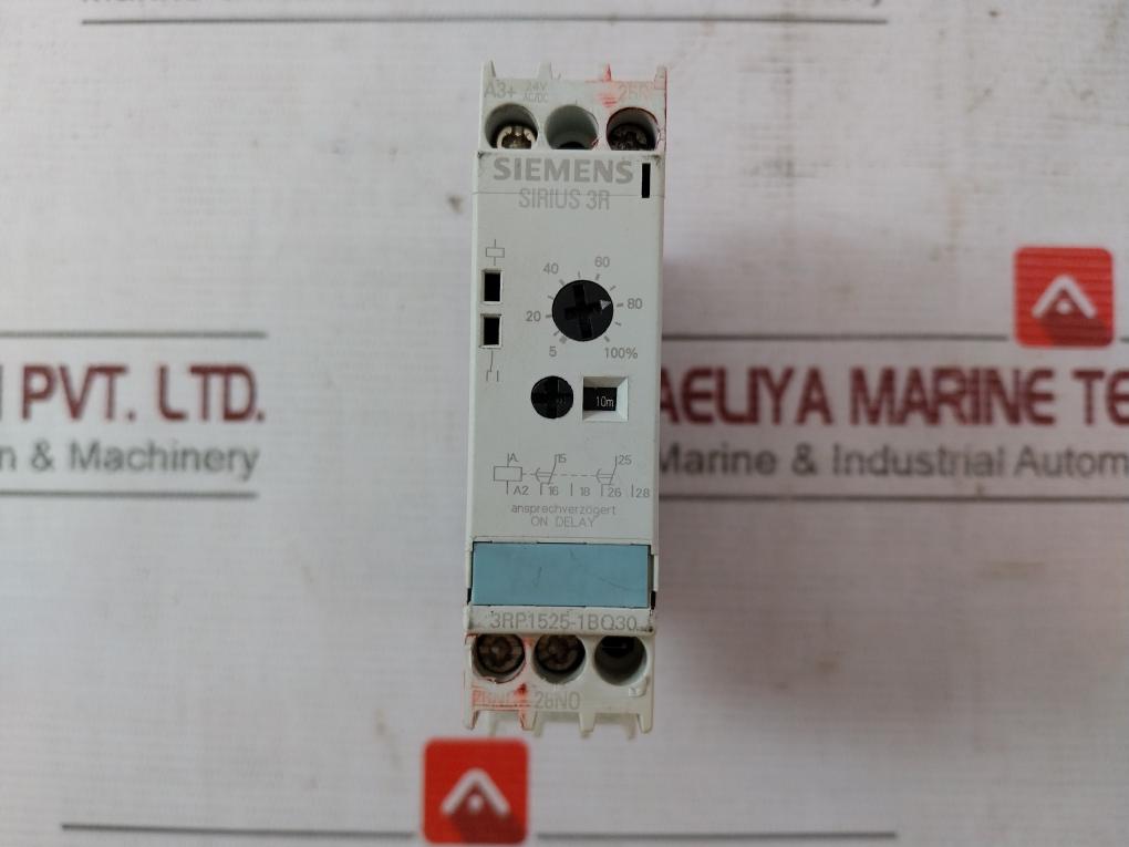 Siemens 3Rp1525-1Bq30 Timing Relay 100-127Vac G/981103D66 3Zx1012-0Rp15-1Aa1