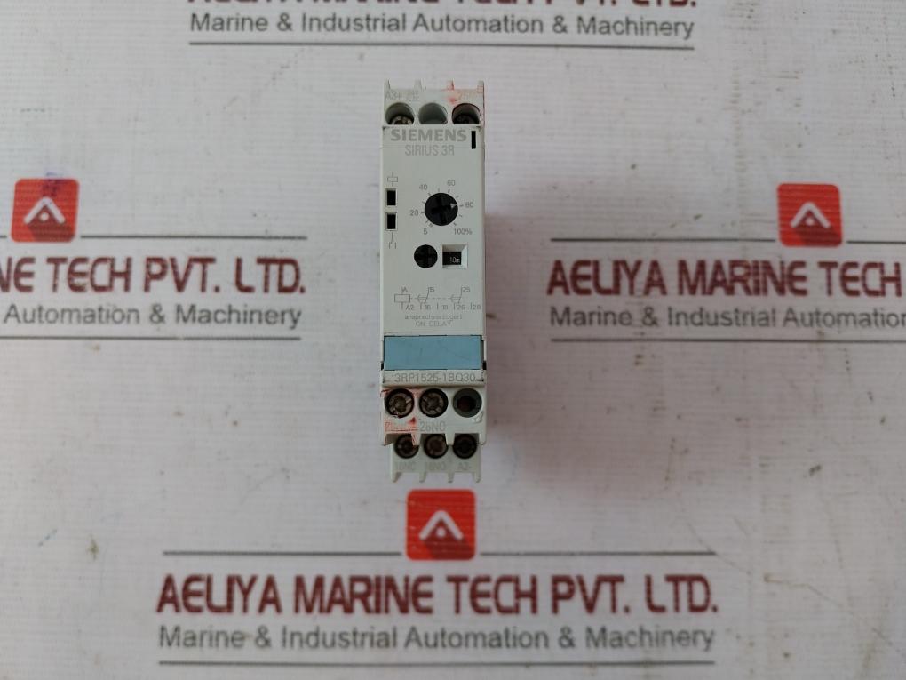 Siemens 3Rp1525-1Bq30 Timing Relay 100-127Vac G/981103D66 3Zx1012-0Rp15-1Aa1