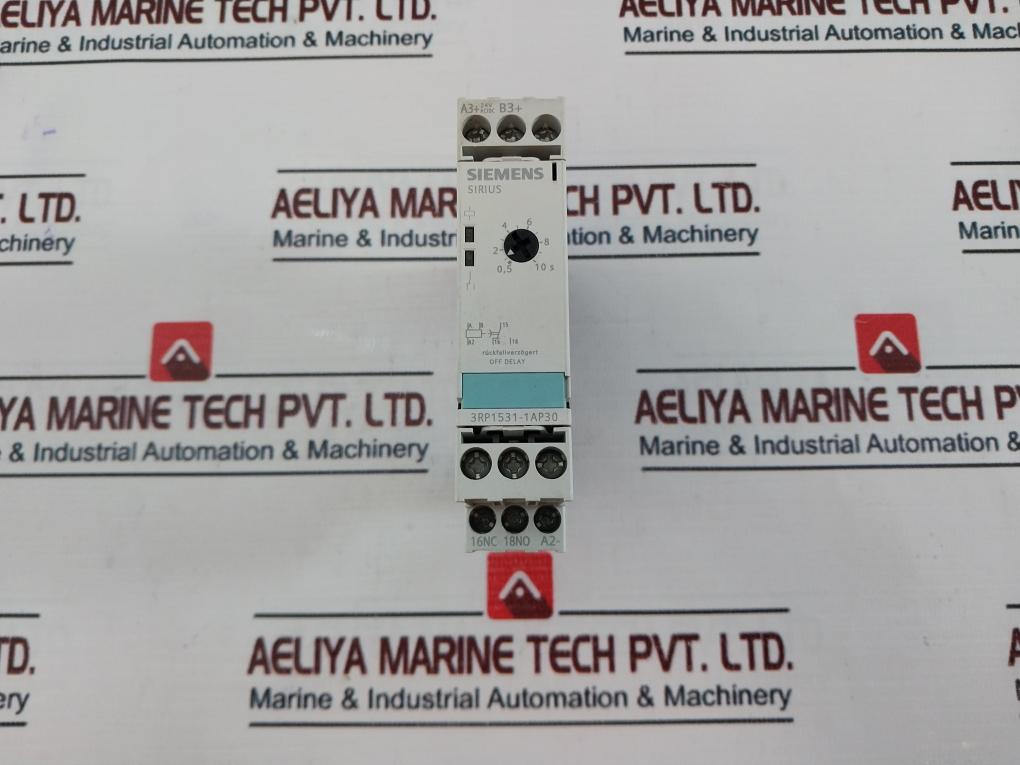 Siemens 3Rp1531-1Ap30 Time Relay 3Xz1012-0Rp15-1Aa1
