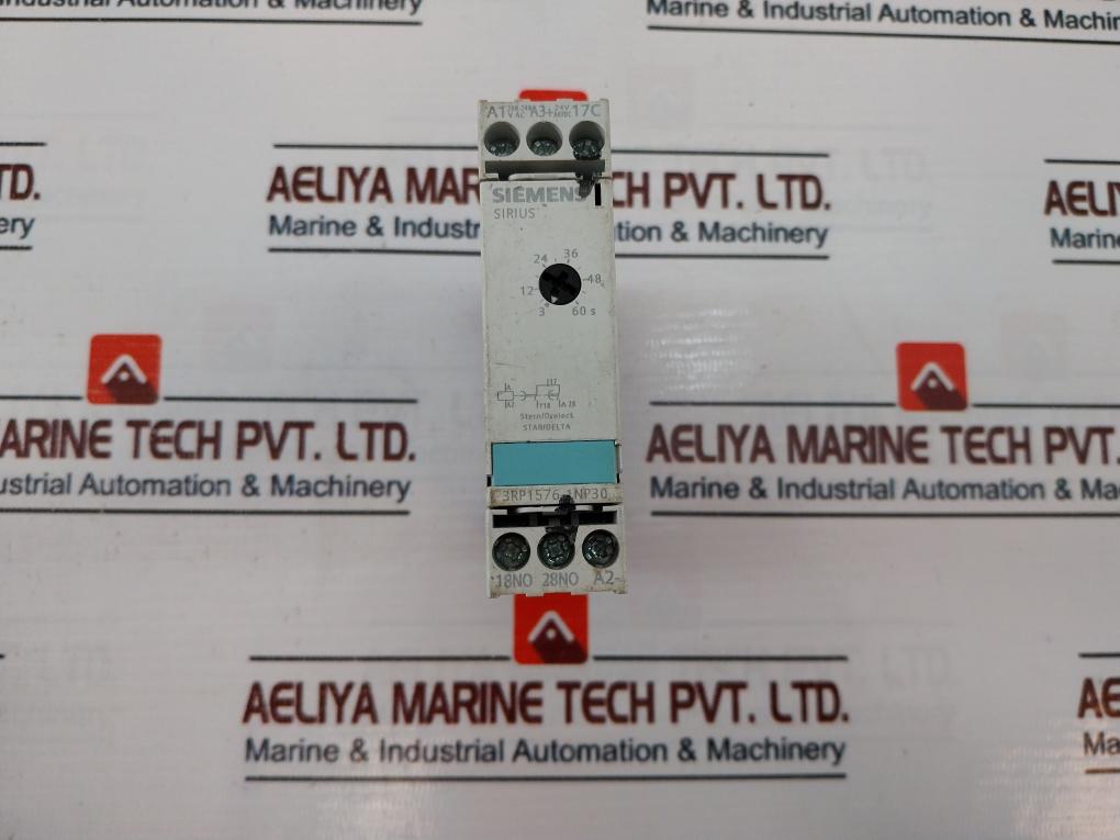 Siemens 3Rp1576-1Np30 Star Delta Timer 3-60S