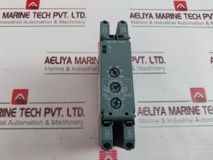 Siemens 3Rp2505-1Bw30 Time Relay 12-240V Ac/Dc 50/60Hz