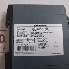 Siemens 3Rp2525-1Aw30 Timing Relay Ip20 12-240V Ac/Dc 50/60Hz 5A 300V 4Kv