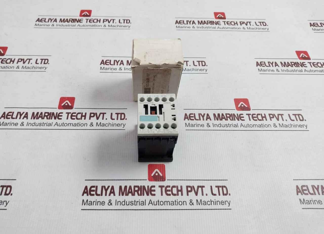 Siemens 3Rt1016-1Ap02-1Aa0 Sirius Contactor (Auto Switch Horizontal Way) 230Vac