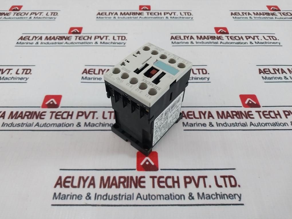 Siemens 3Rt1017-1Ab01 Sirius Contactor 24V 22A 690V Ac