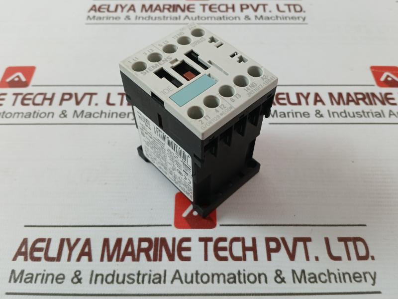 Siemens 3Rt1017-1Bb41 Power Contactor Dc24V 20A 600Vac 0.8-1.2Nm G/081128