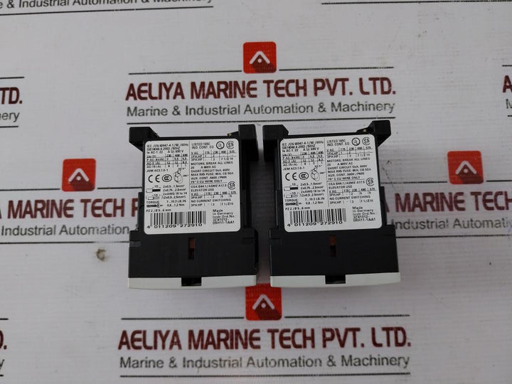 Siemens 3Rt1017-1Hb42 Power Contactor 3Zx1012-0Rh11-1Aa1 Dc 17-30V