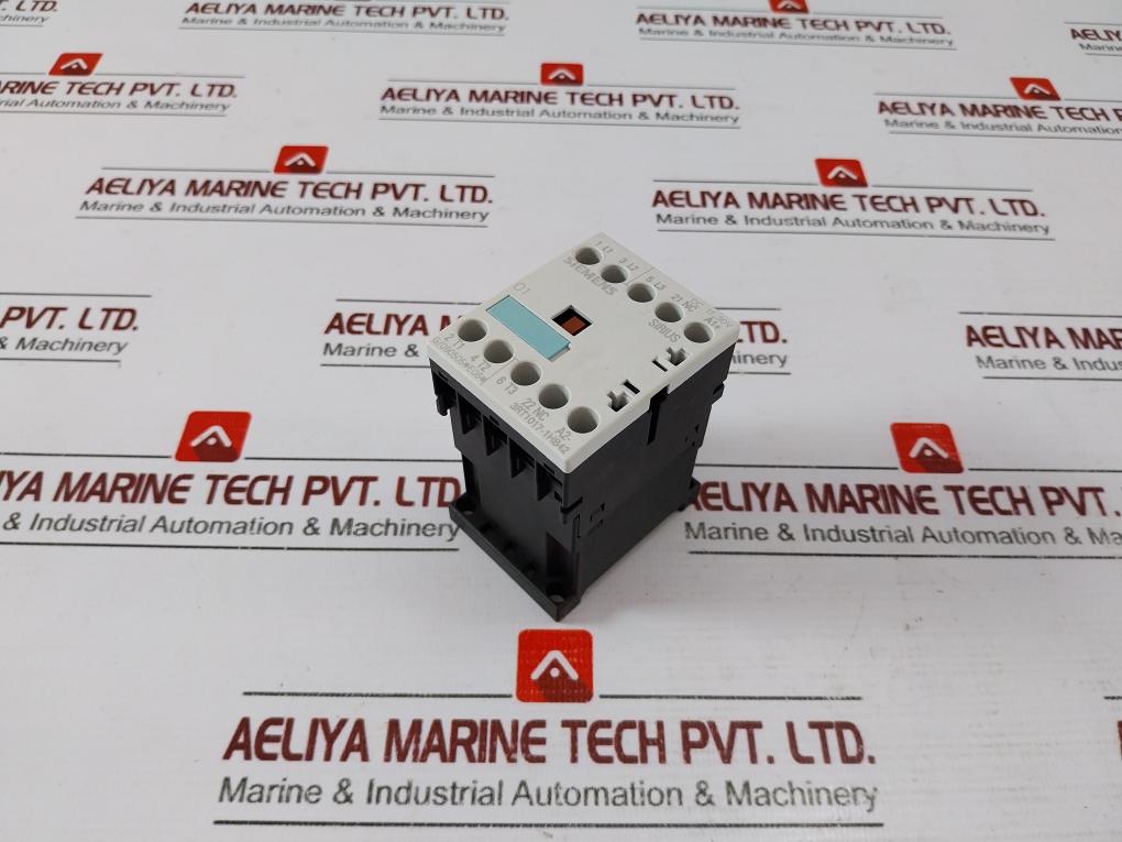 Siemens 3Rt1017-1Hb42 Power Contactor 3Zx1012-0Rh11-1Aa1 Dc 17-30V