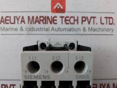 Siemens 3Rt1025-1A..0 Power Contactor 3Zx1012-0Rt02-1Aa1 690V 35A 600Vac 50/60Hz