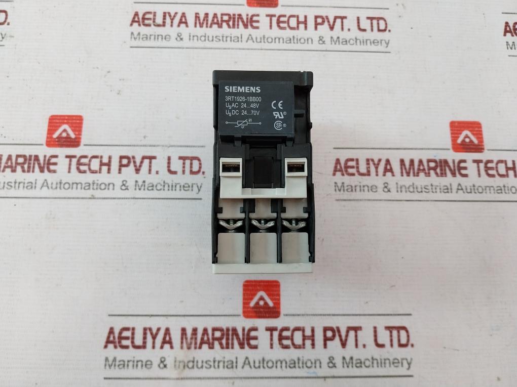 Siemens 3Rt1025-1A..0 Power Contactor 3Zx1012-0Rt02-1Aa1 690V 35A 600Vac 50/60Hz