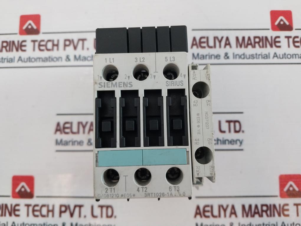 Siemens 3Rt1026-1A..0 Contactor 40A 690V