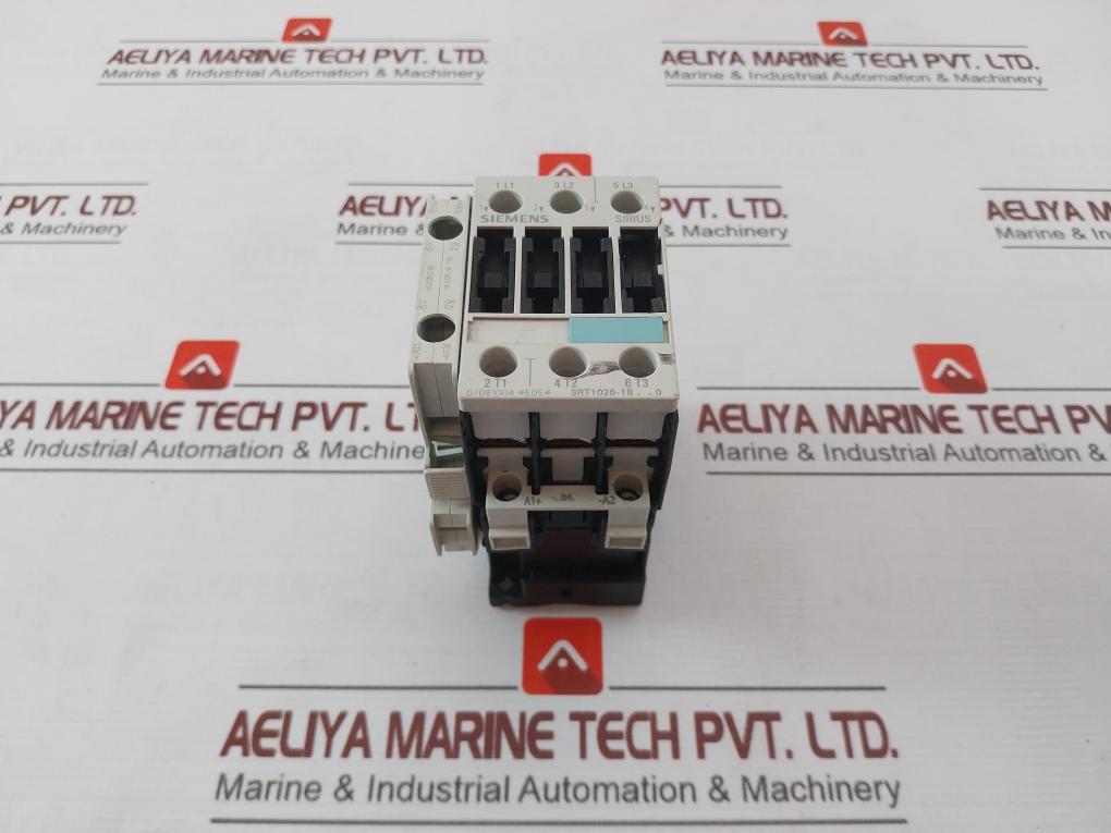 Siemens 3Rt1026-1B...0 Power Contactor Screw Terminal 3Rh1921-1Da11 10A/240V