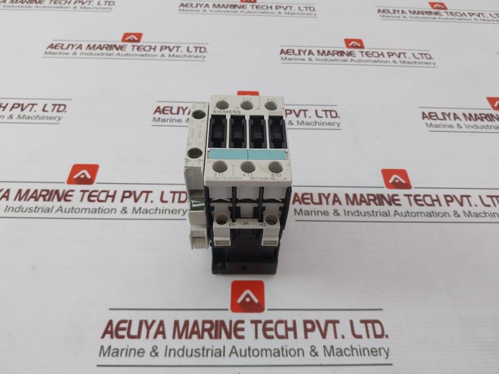 Siemens 3Rt1026-1B..0 Power Contactor  3Rh1921-1Da11 10A/240V