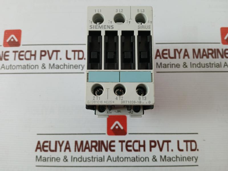 Siemens 3Rt1026-1B..0 Sirius Motor Starter Contactor 690V Hw02010-7003B 35A 600V Ac