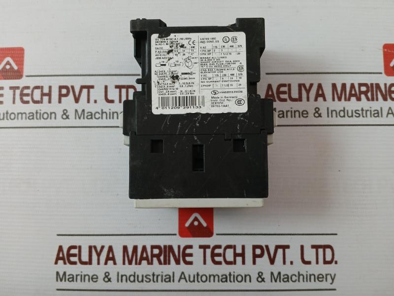 Siemens 3Rt1026-1B..0 Sirius Motor Starter Contactor 690V Hw02010-7003B 35A 600V Ac